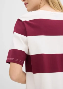 Vestido de algodón orgánico puro con corte boxy