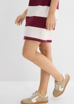 Vestido de algodón orgánico puro con corte boxy