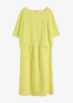 Vestido de aspecto 2 en 1