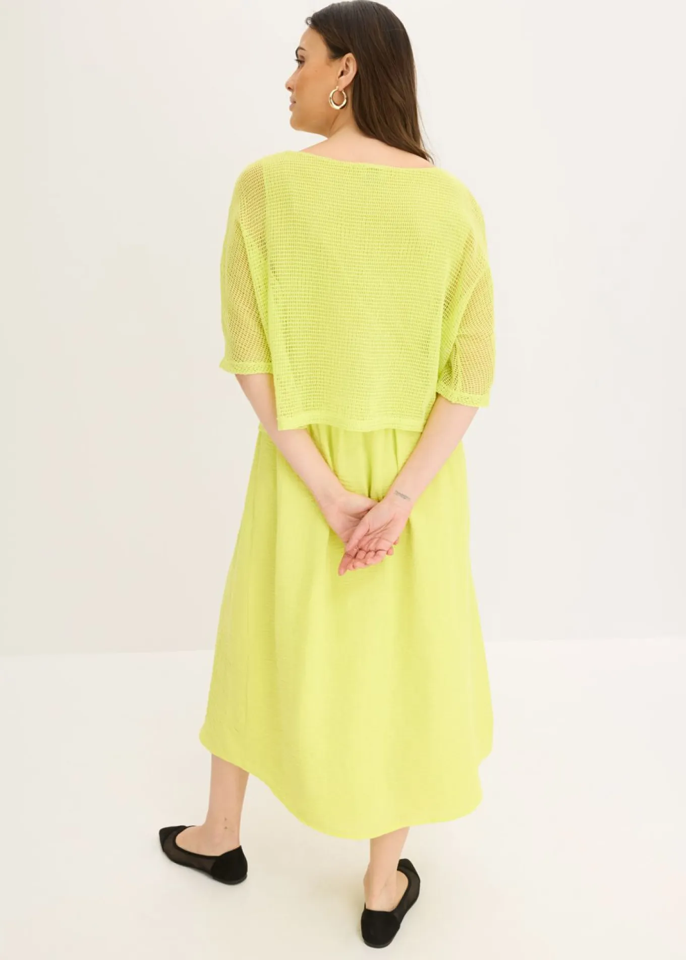 Vestido de aspecto 2 en 1