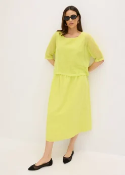 Vestido de aspecto 2 en 1