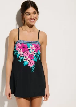 Vestido de baño con efecto moldeador medio