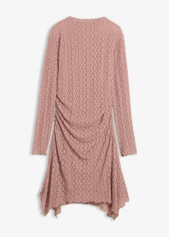 Vestido de encaje con dobladillo irregular