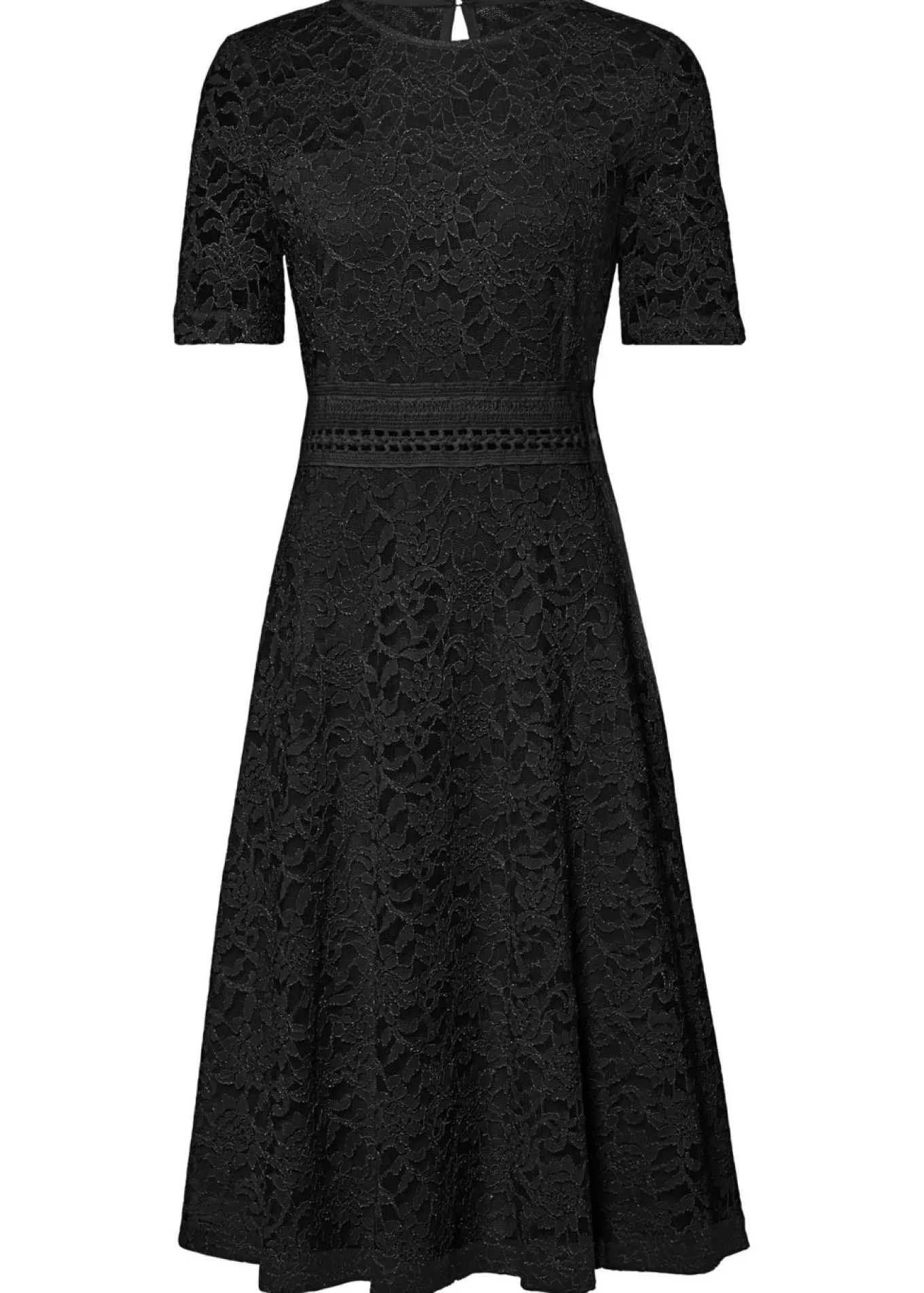 Vestido de encaje con ganchillo