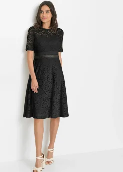 Vestido de encaje con ganchillo