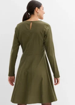 Vestido de franela ligero de algodón puro