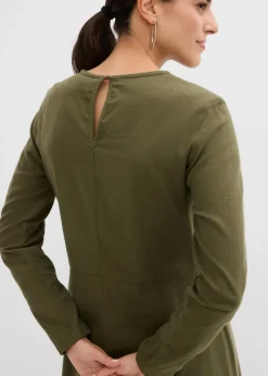 Vestido de franela ligero de algodón puro