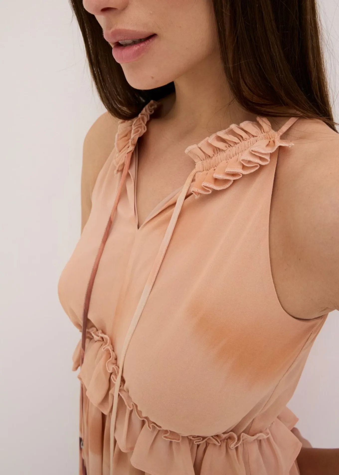 Vestido de gasa