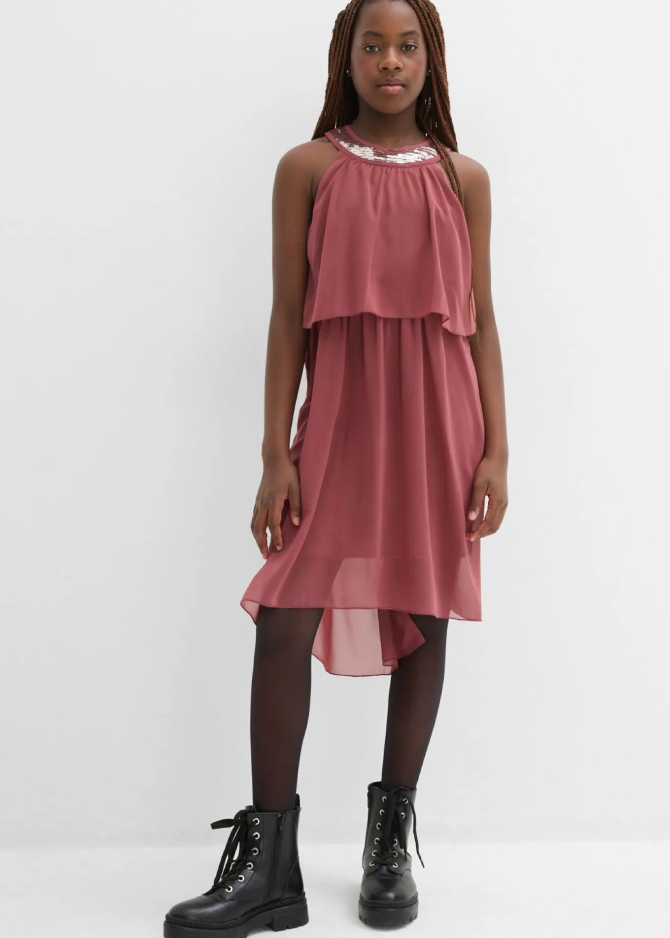 Vestido de gasa