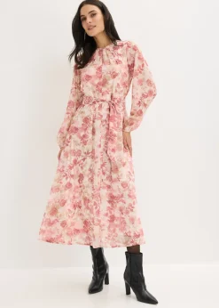 Vestido de gasa con cordón (2 piezas)
