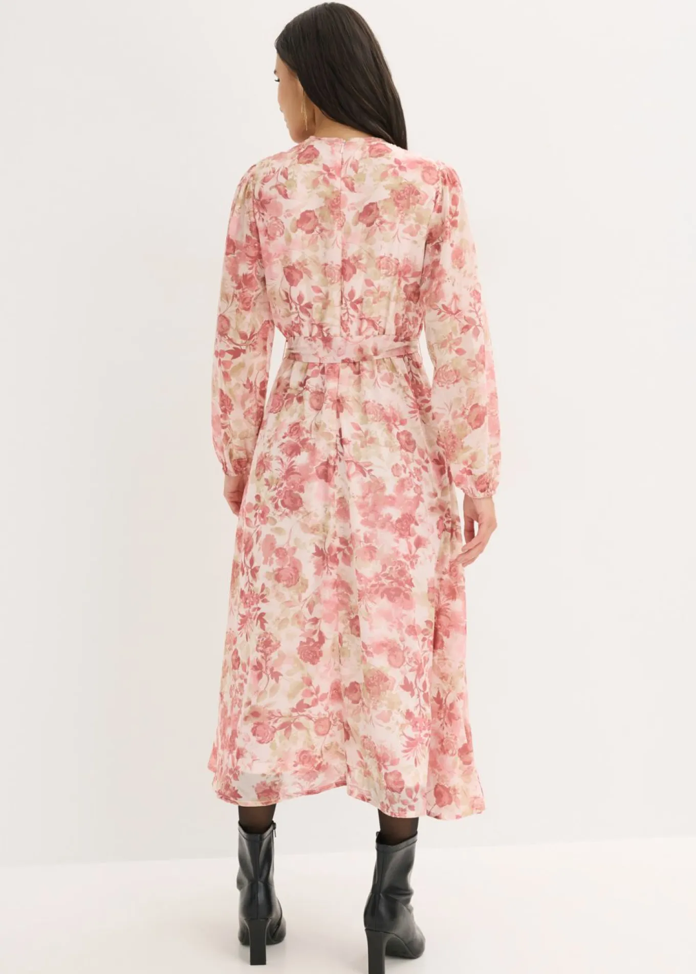 Vestido de gasa con cordón (2 piezas)