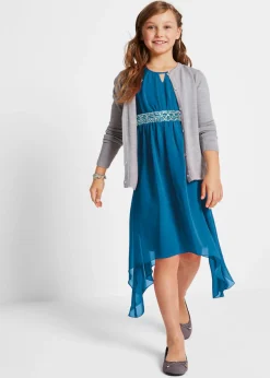 Vestido de gasa con lentejuelas