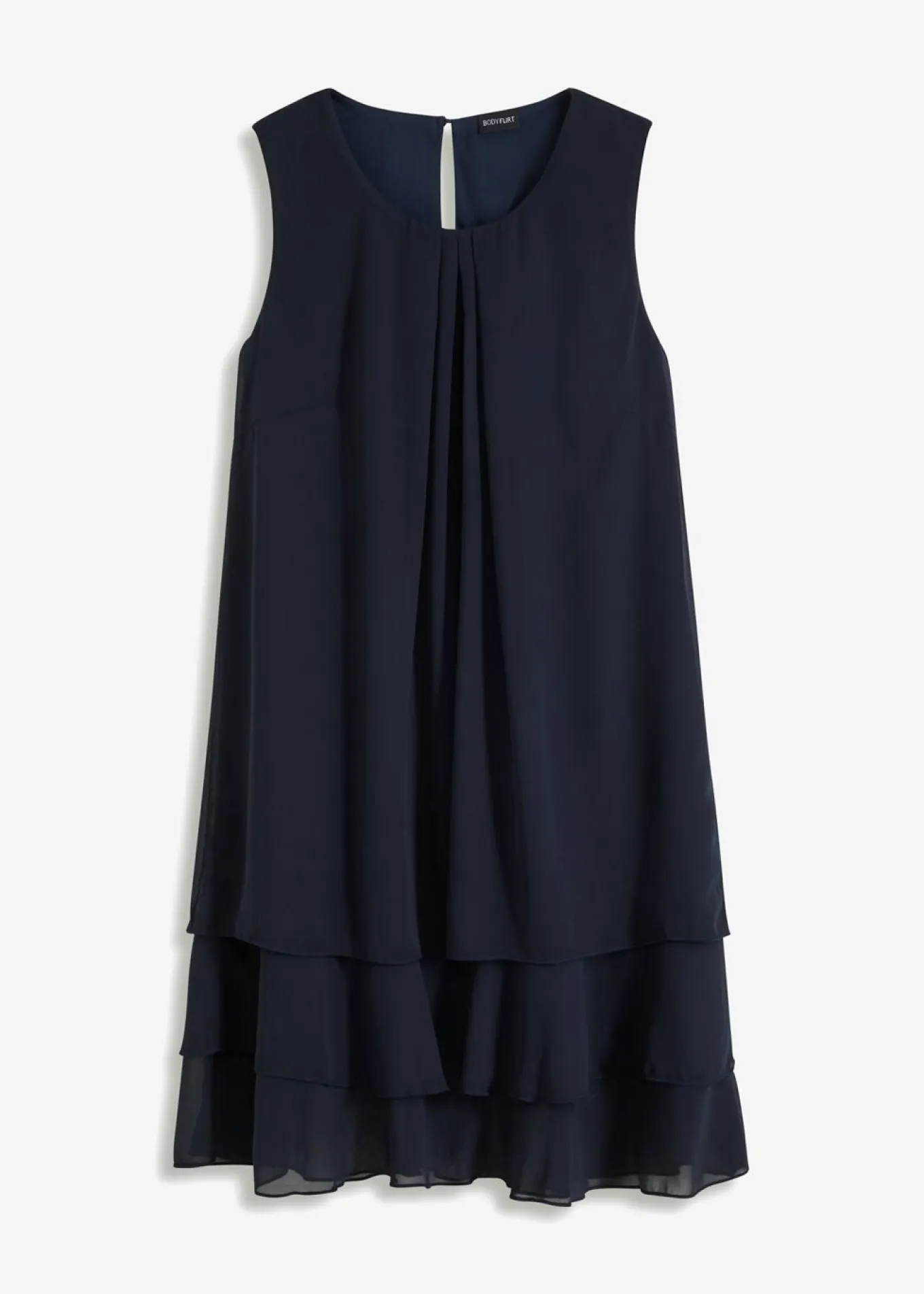 Vestido de gasa de poliéster reciclado
