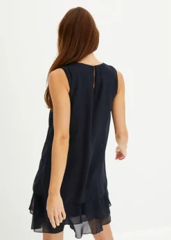 Vestido de gasa de poliéster reciclado