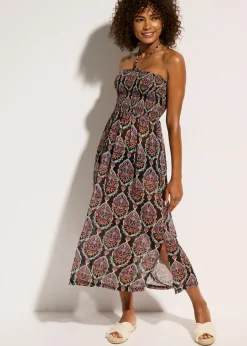 Vestido de gasa para la playa