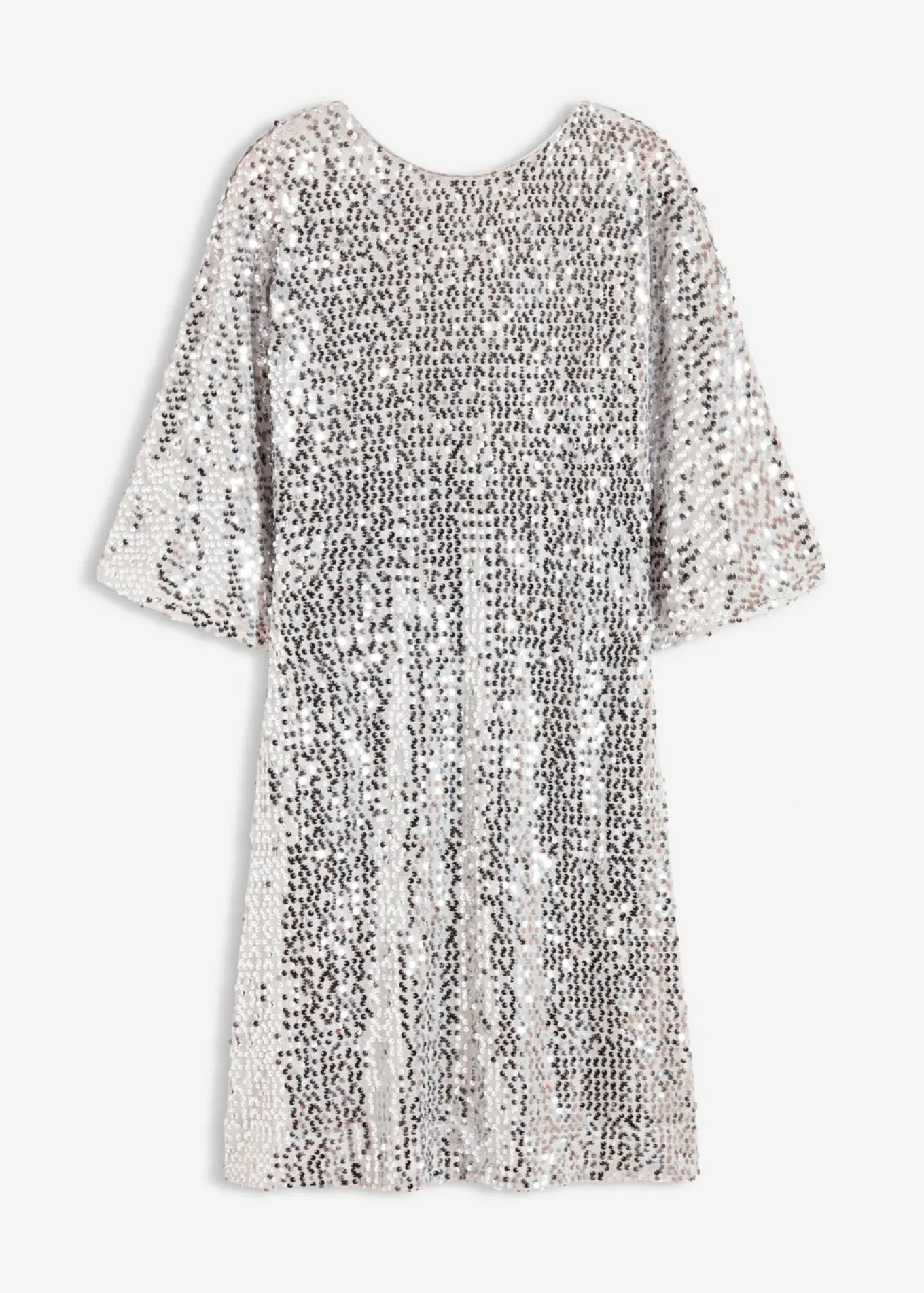 Vestido de lentejuelas con detalle de lazo