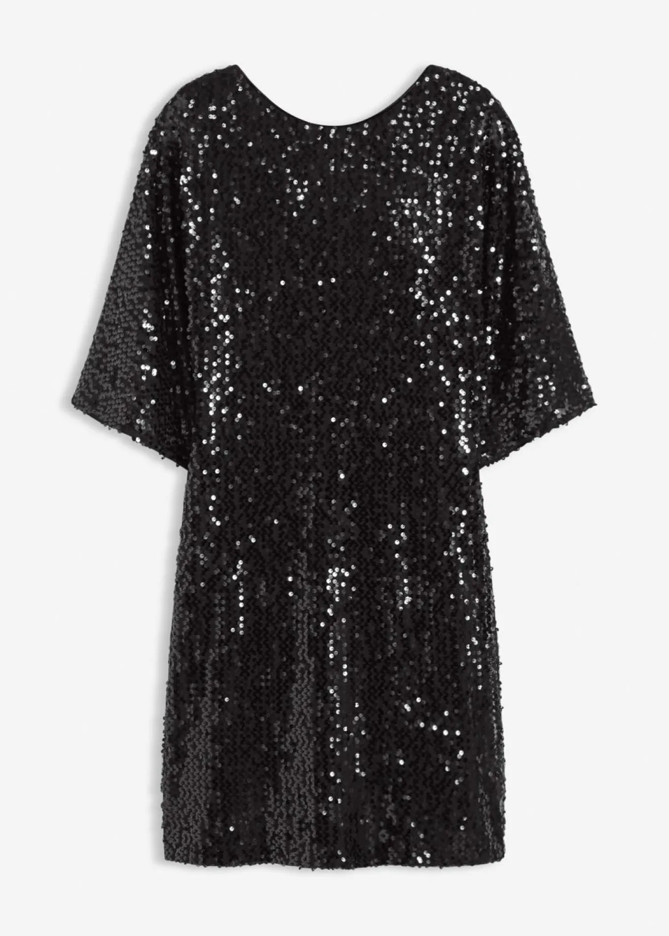 Vestido de lentejuelas con detalle de lazo