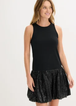 Vestido de lentejuelas de cómodo Punto di Roma