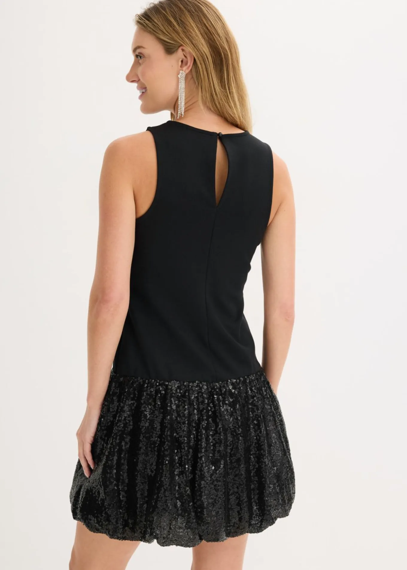 Vestido de lentejuelas de cómodo Punto di Roma