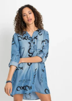Vestido de lyocell fluido