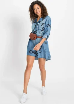 Vestido de lyocell fluido