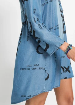 Vestido de lyocell fluido