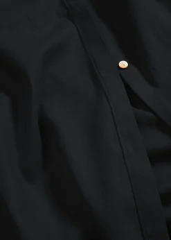 Vestido de mezcla de lino y viscosa con bolsillos