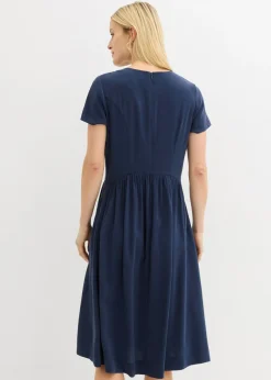 Vestido de mezcla de viscosa fina