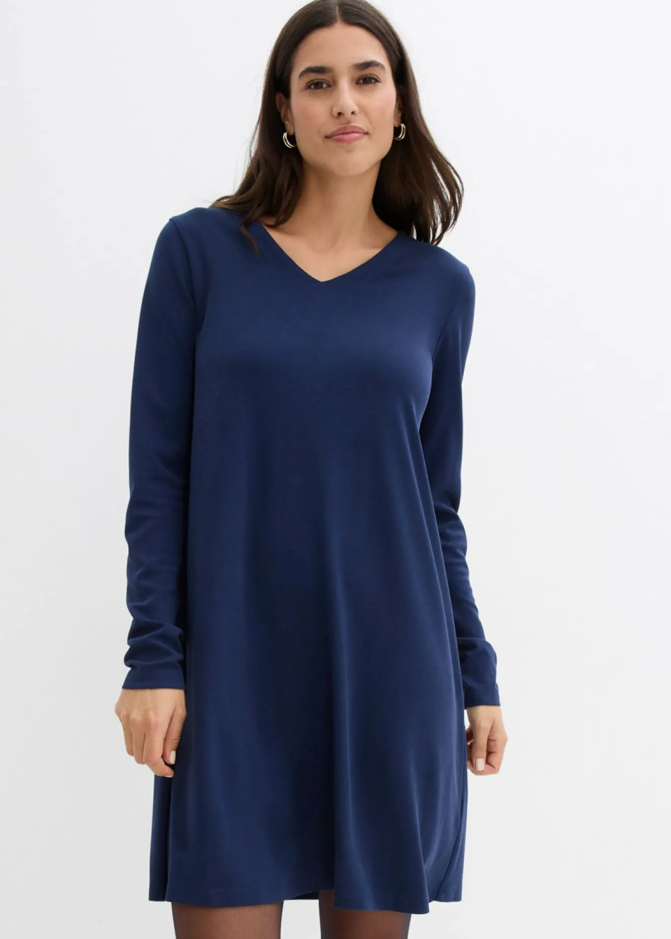 Vestido de mezcla de viscosa fluida
