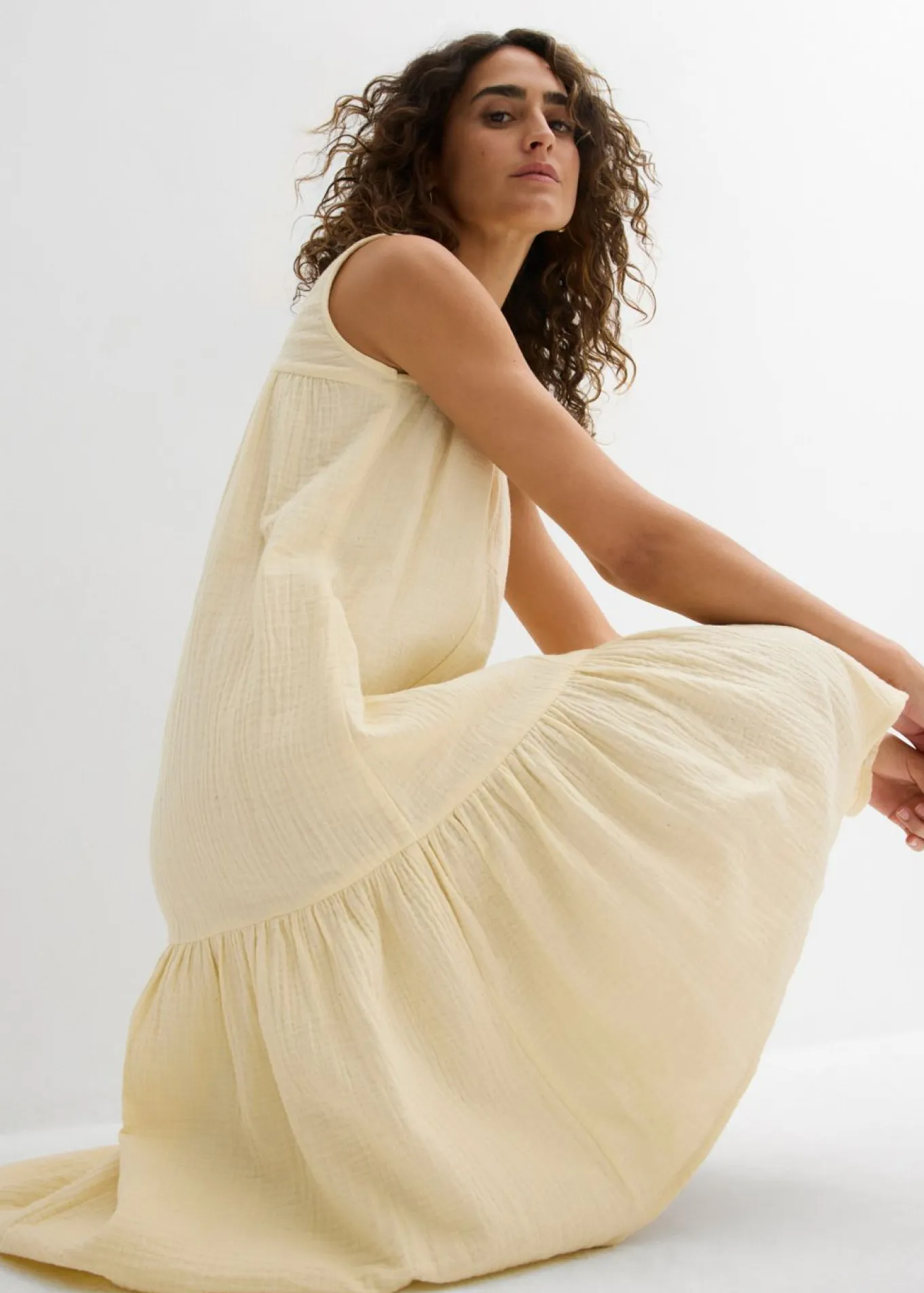 Vestido de muselina ligera