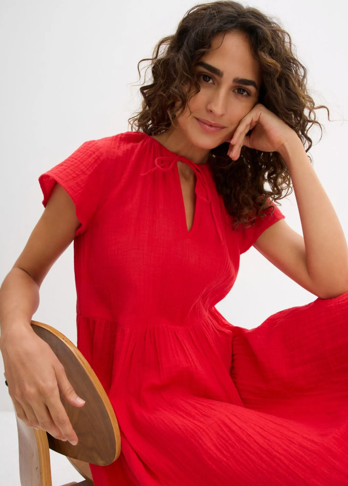 Vestido de muselina suave