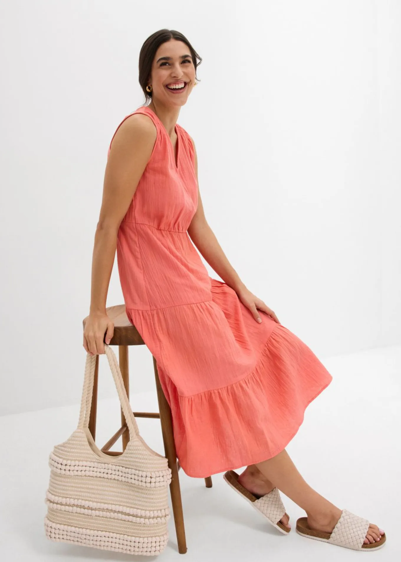 Vestido de muselina suave