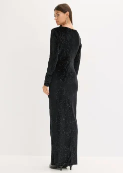 Vestido de noche con brillo