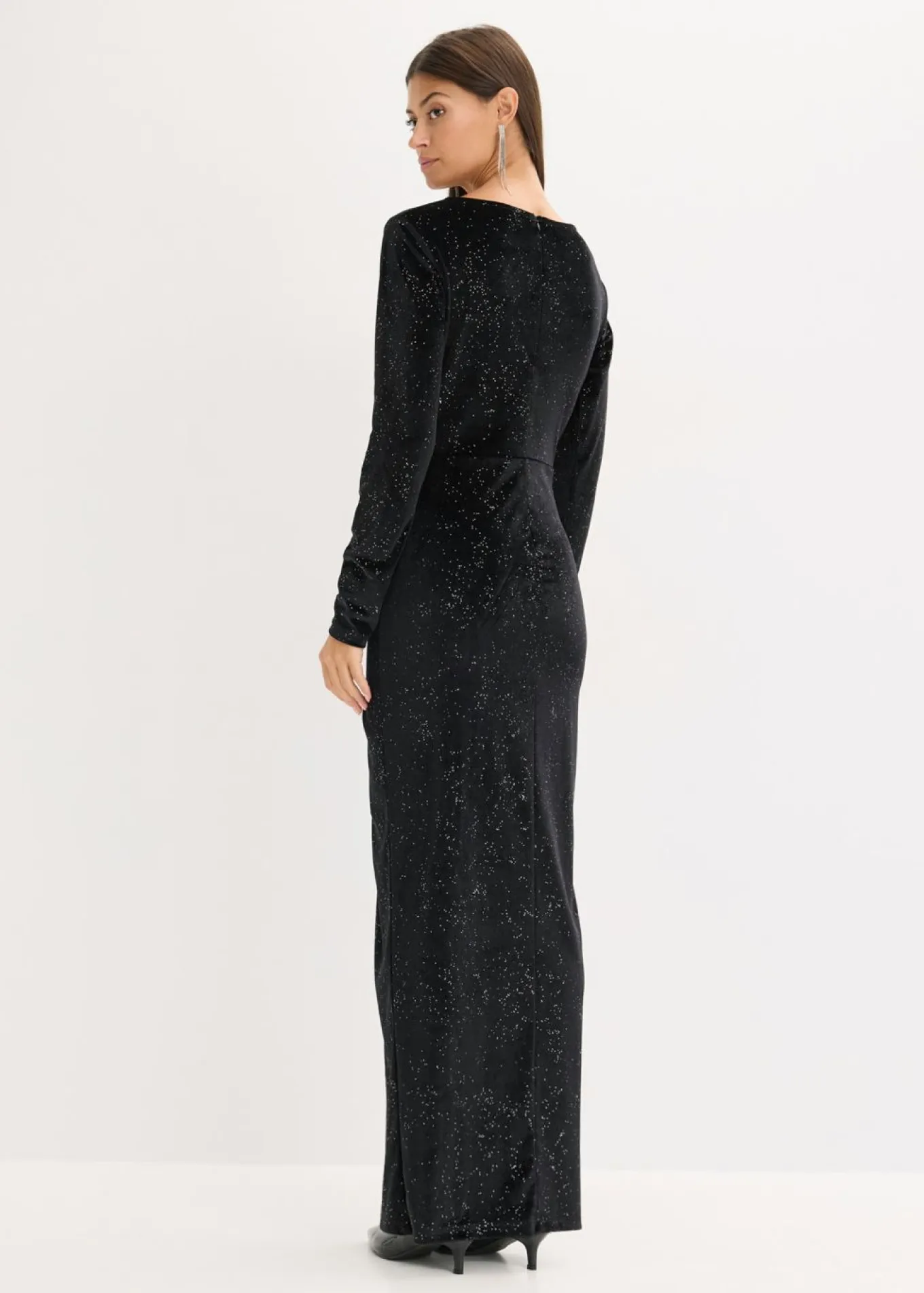 Vestido de noche con brillo