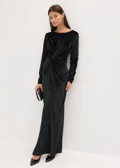 Vestido de noche con brillo