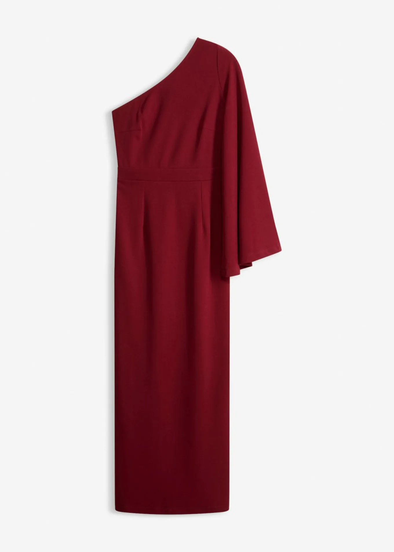 Vestido de noche con un hombro al descubierto
