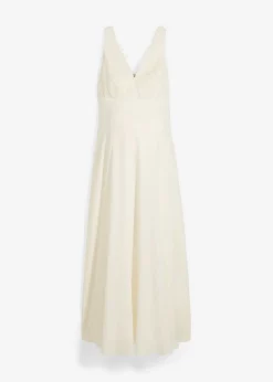 Vestido de novia premamá con encaje