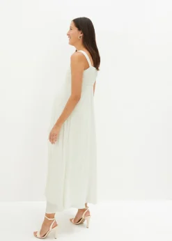 Vestido de novia premamá con encaje