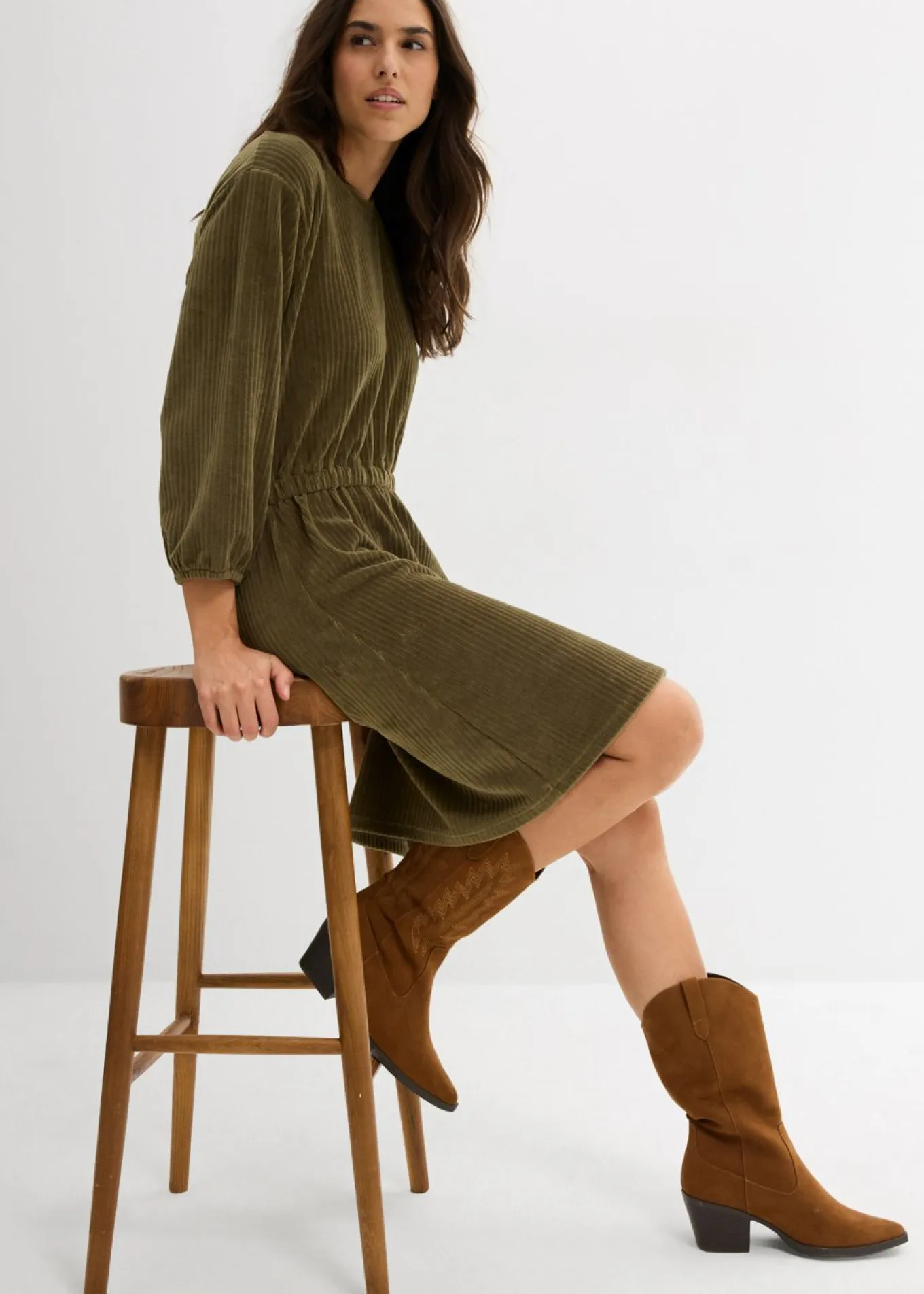 Vestido de pana