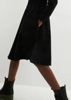 Vestido de pana de algodón