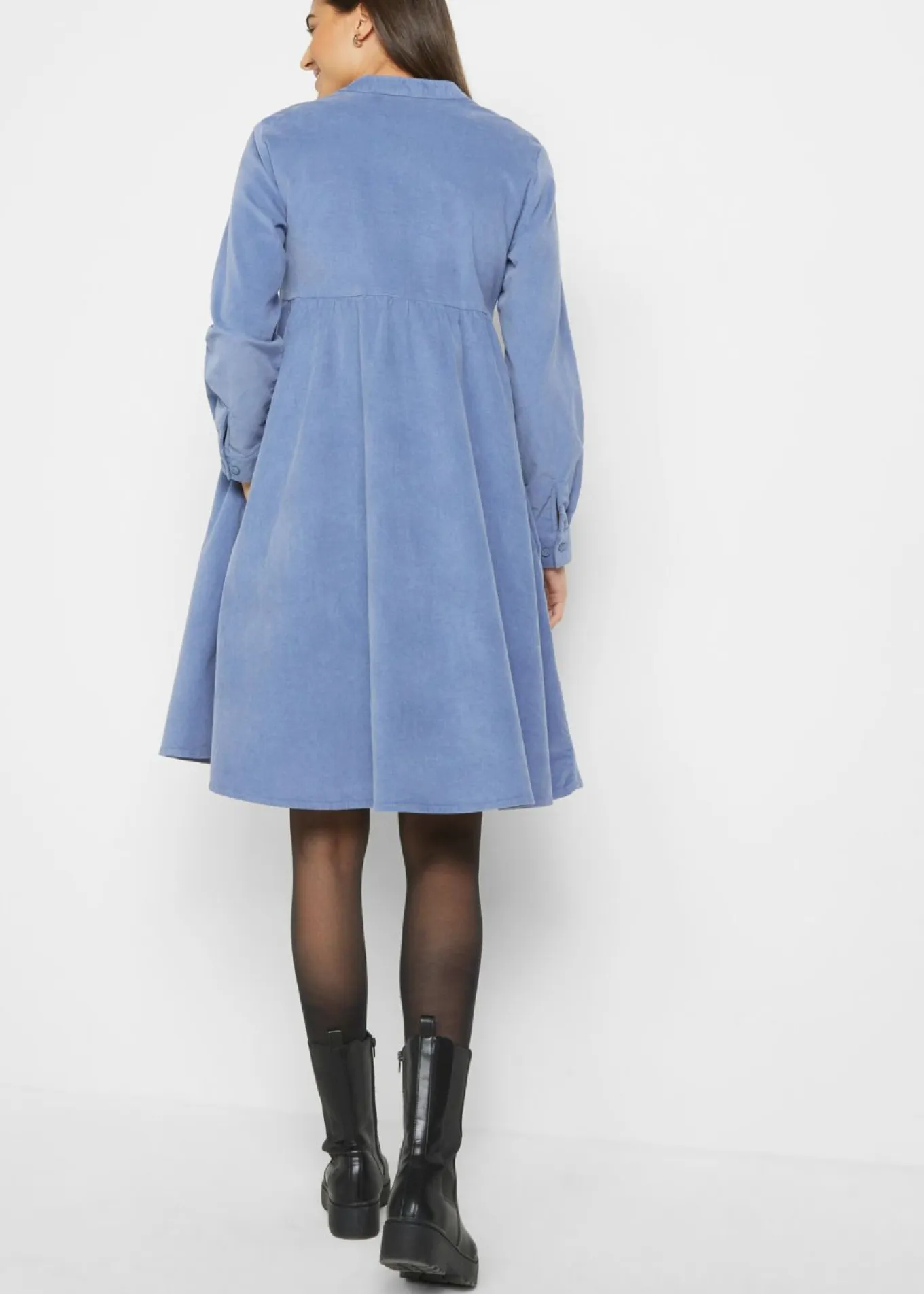 Vestido de pana de algodón