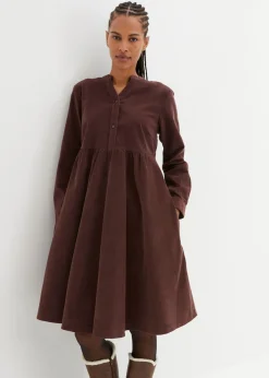 Vestido de pana de algodón