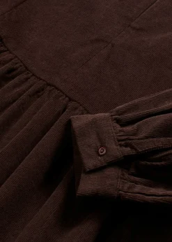 Vestido de pana de algodón