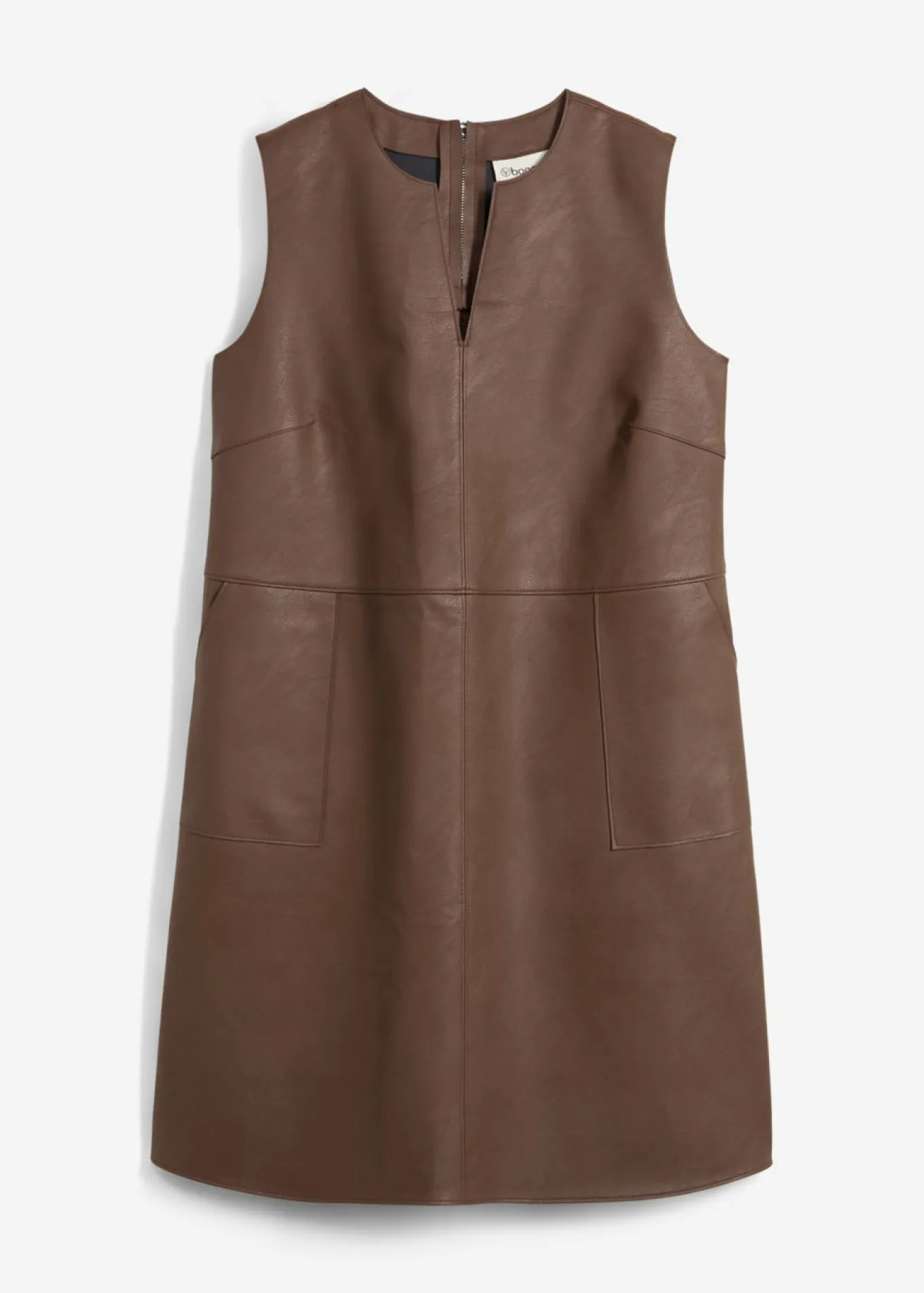 Vestido de piel sintética