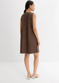 Vestido de piel sintética