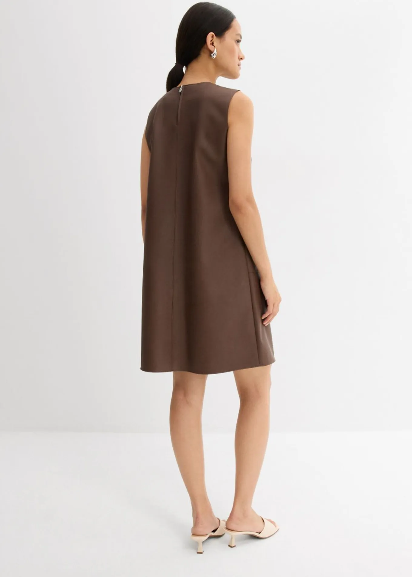 Vestido de piel sintética
