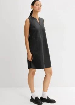 Vestido de piel sintética