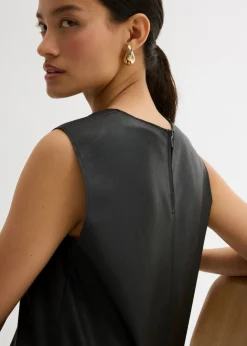 Vestido de piel sintética