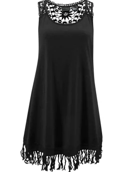 Vestido de playa de viscosa fina