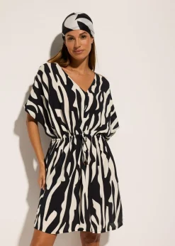 Vestido de playa de viscosa